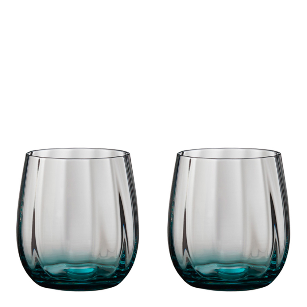 S?holm Sonja Vattenglas 30 cl 2-pack Petrol blue