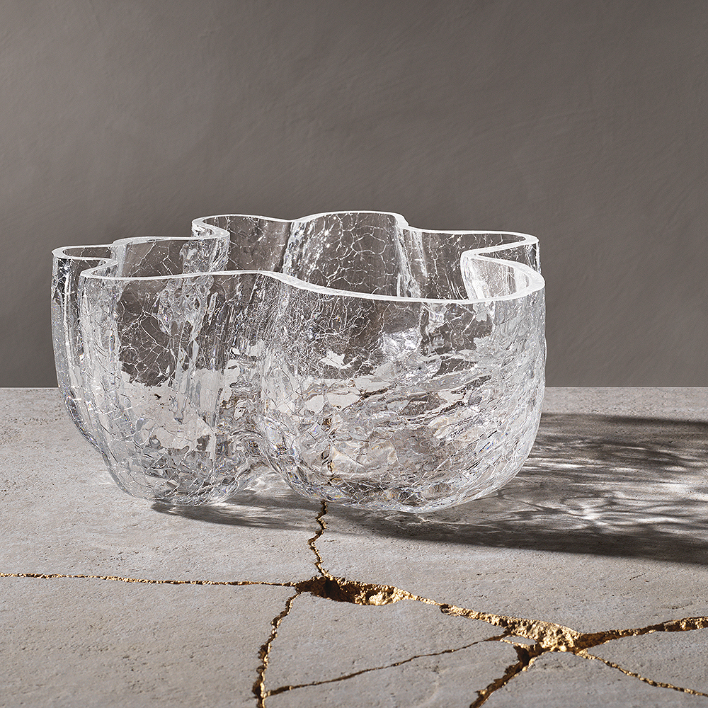 Crackle Skål 10 cm