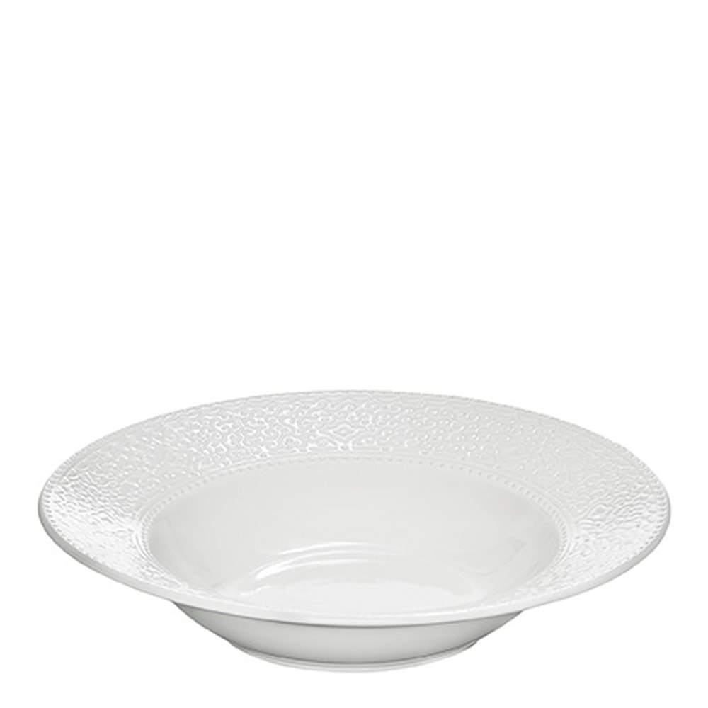 Orient Tallrik djup 25 cm Vit