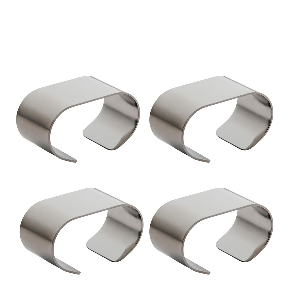 Raw Servettring 4-Pack Stål