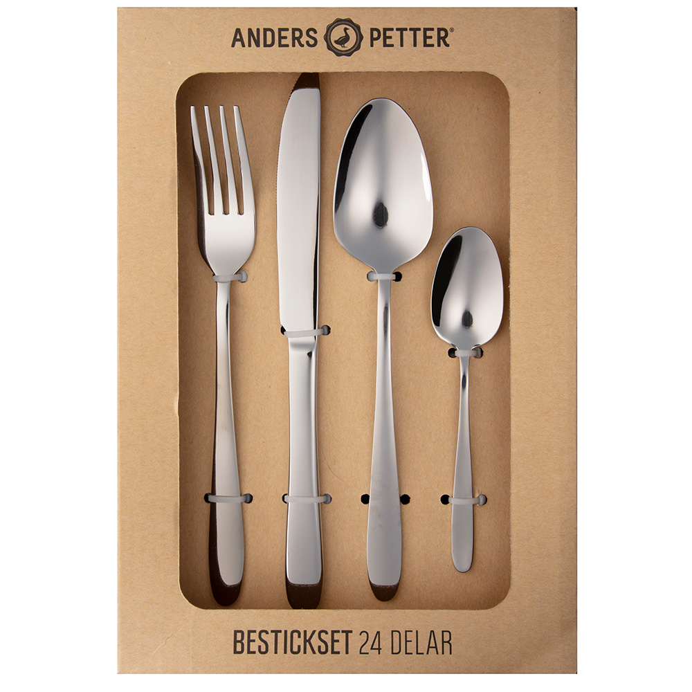 Backaryd Anna Bestickset 24 delar