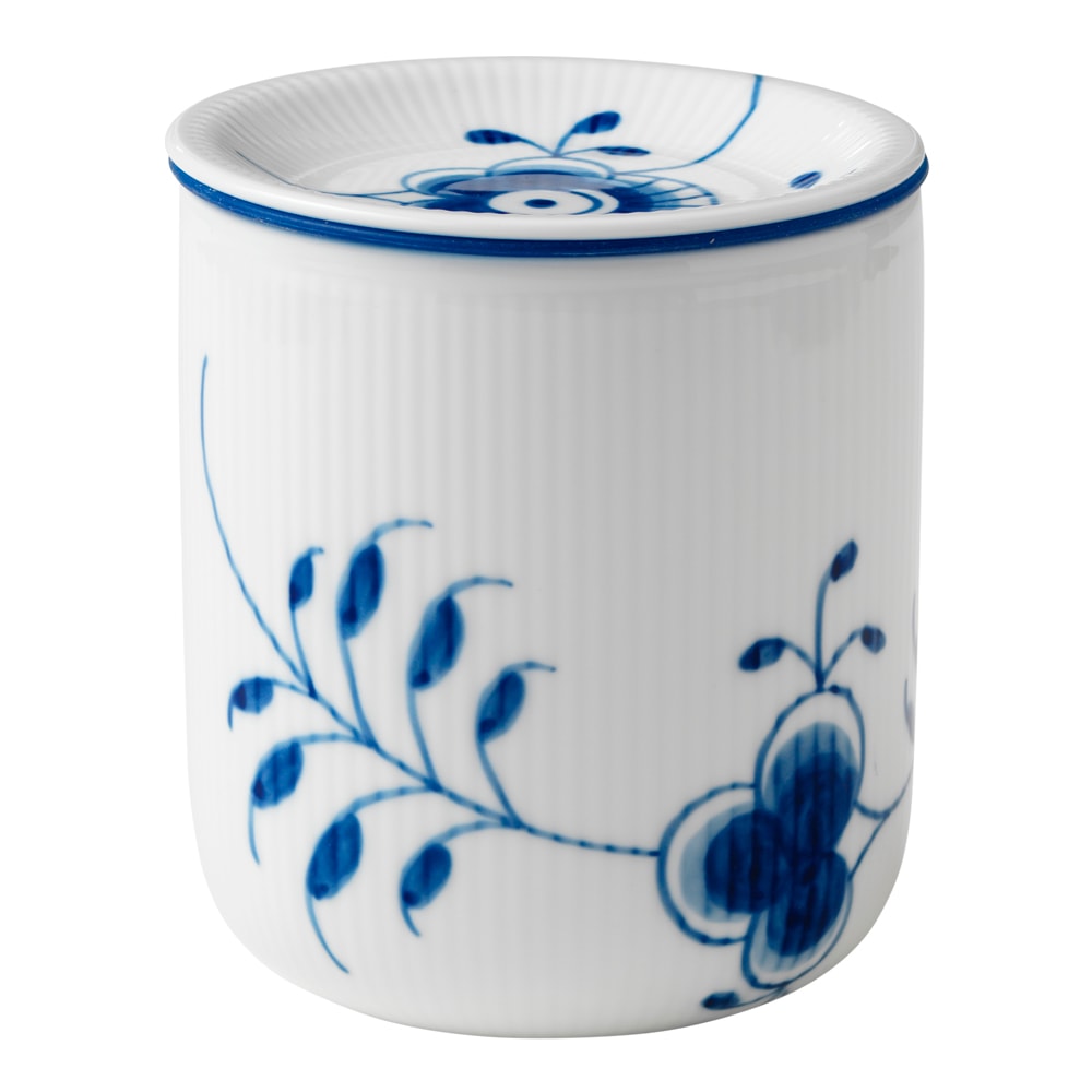 Blue Fluted Mega Burk 80 cl 13 cm