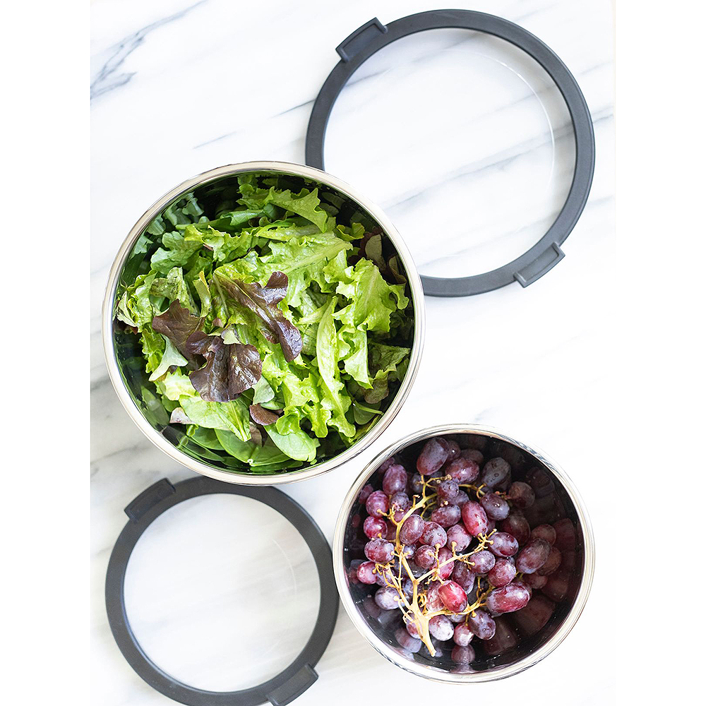 Belle Bunke med lock 1 + 2,5 L