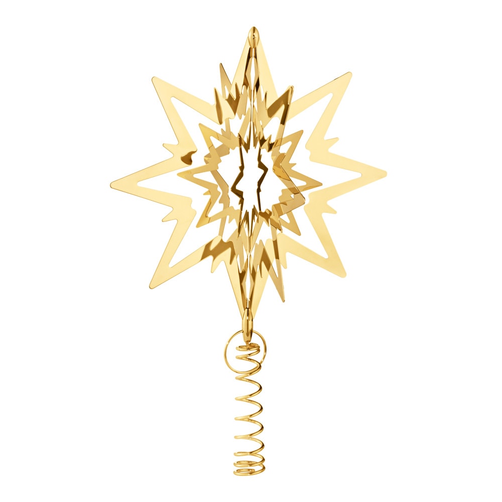Julstjärna Top Star 19 cm Guld