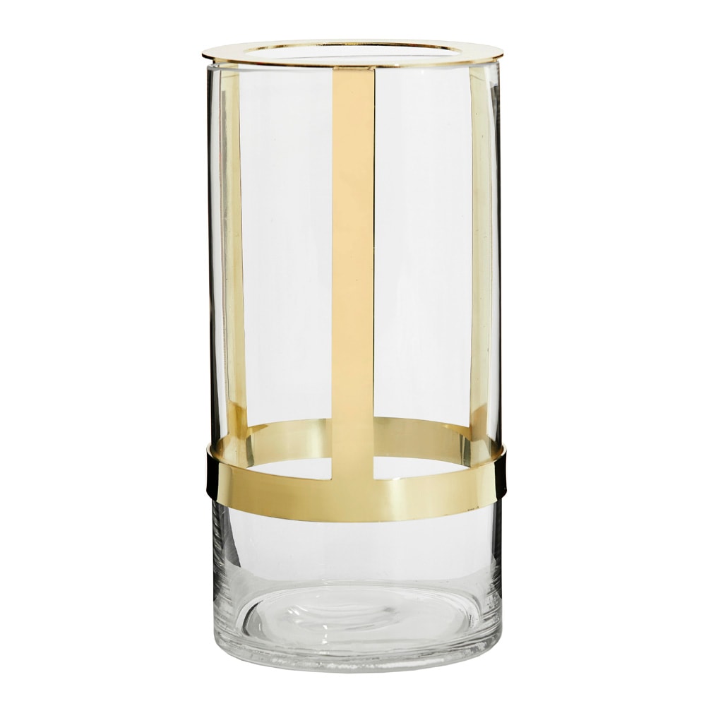 Hold Vas justerbar 28x15 cm Guld