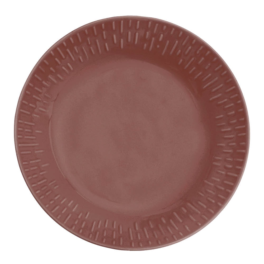Confetti Pastatallrik 23 cm Bordeaux