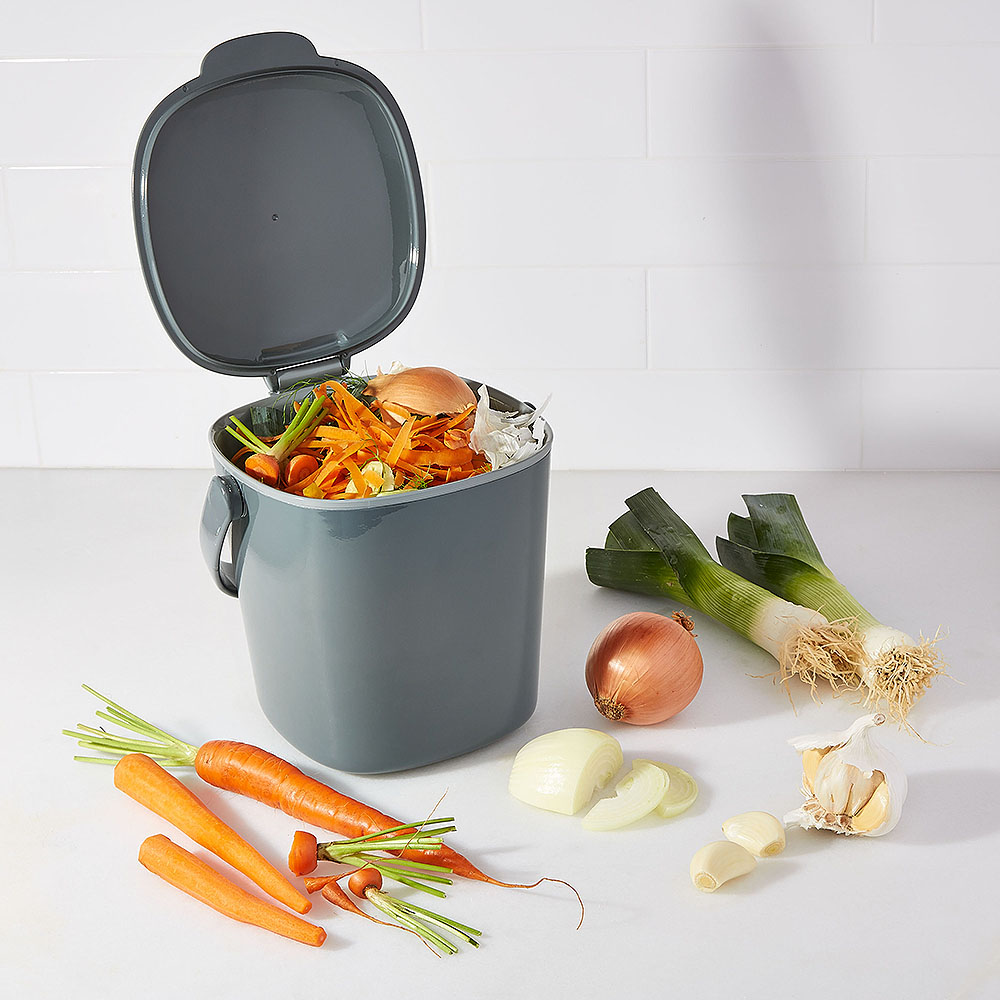 Easy-Clean Kompostkärl 2,8 L Charcoal