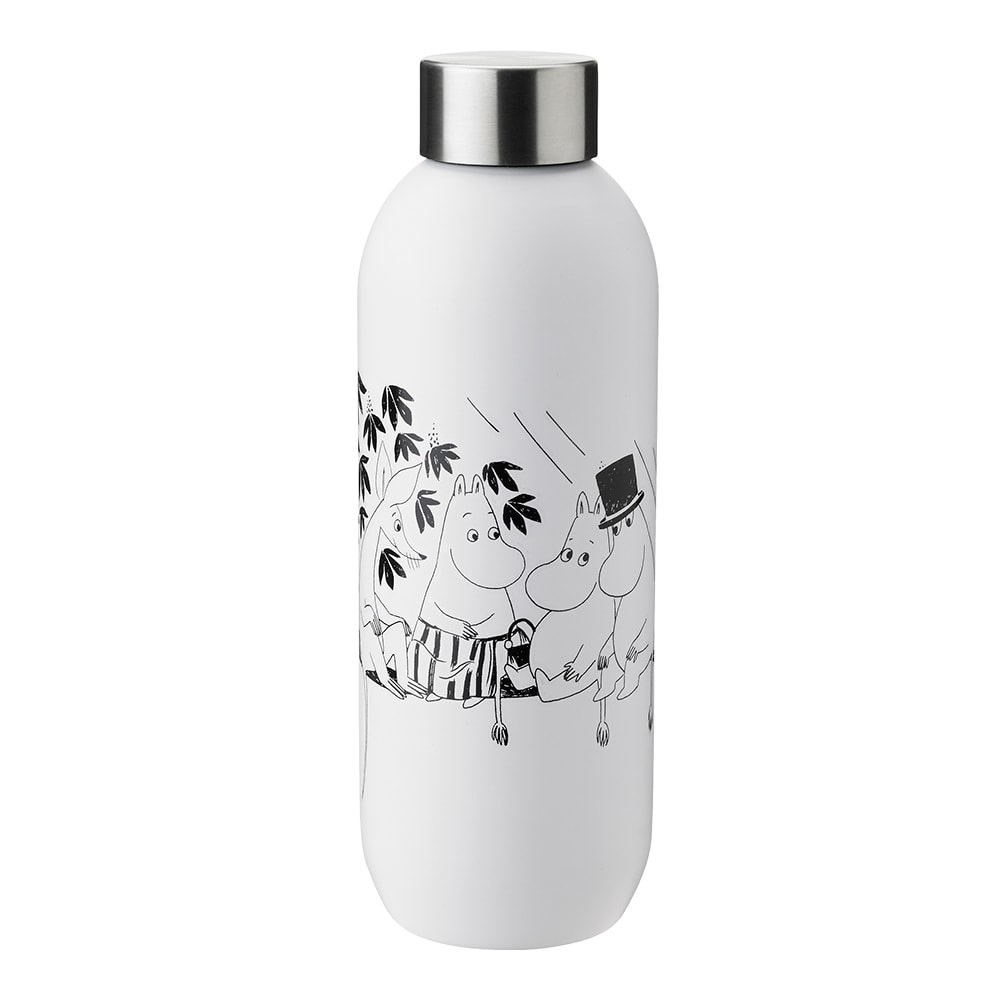 Mumin Keep Cool Dricksflaska 75 cl Soft White