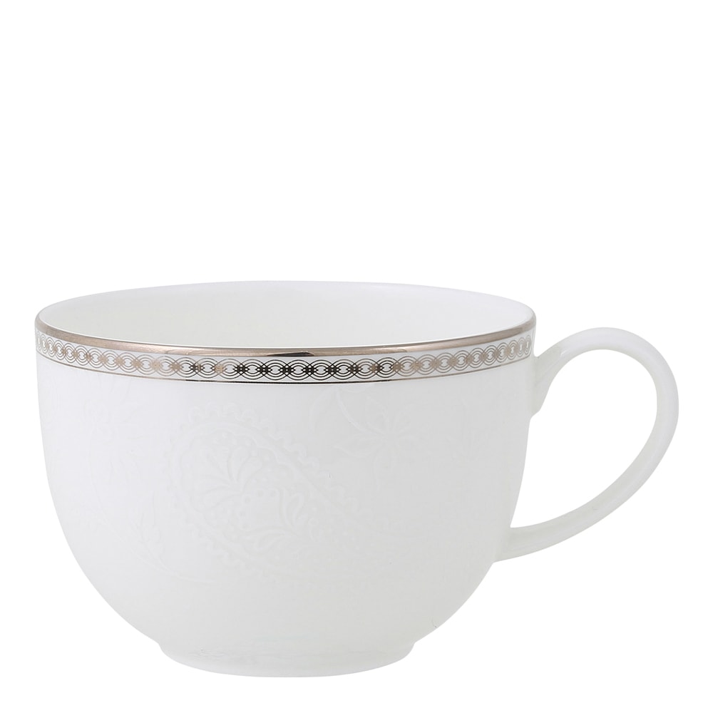 Silver Paisley Kaffekopp 20 cl Vit