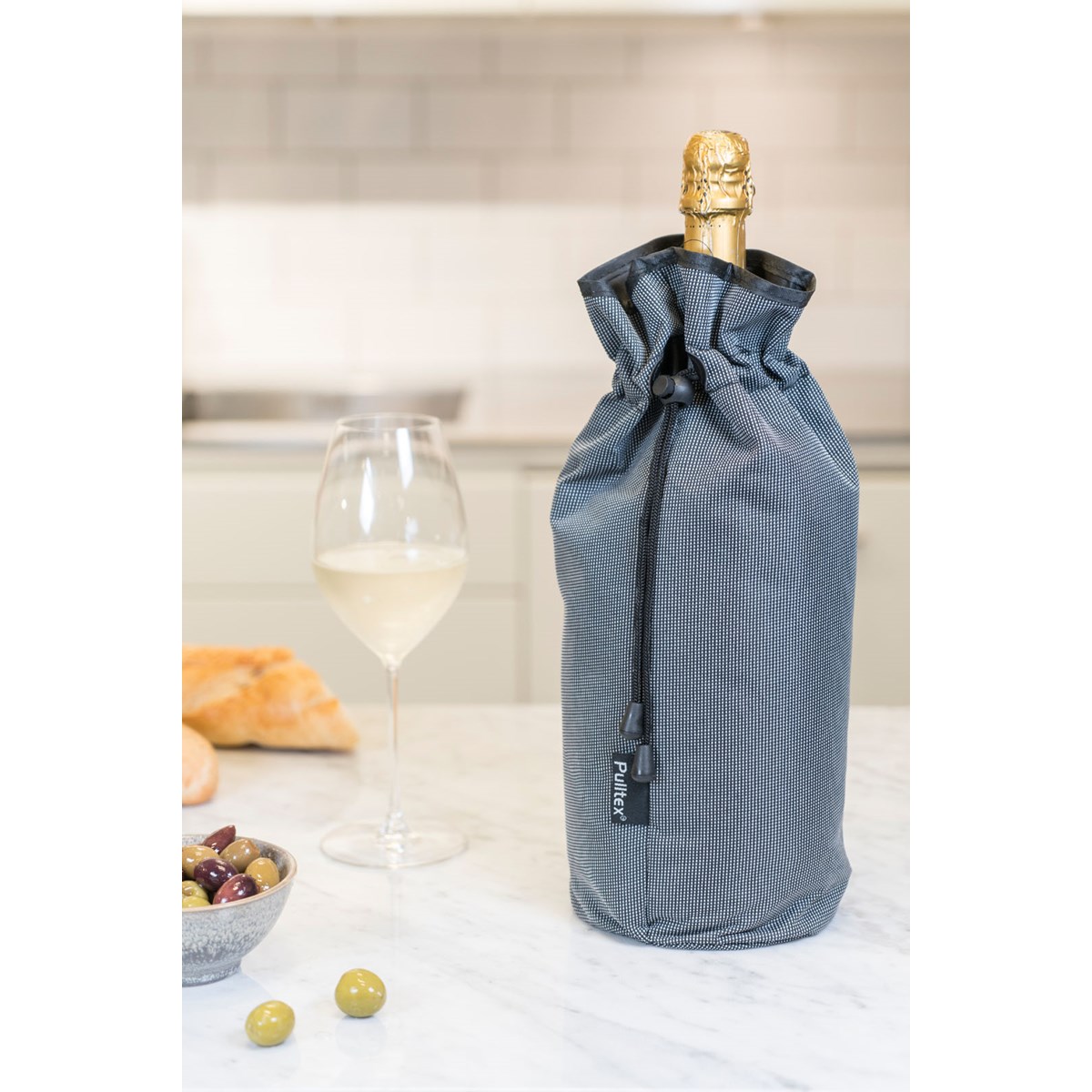 Champagnekylare Magnum Grå