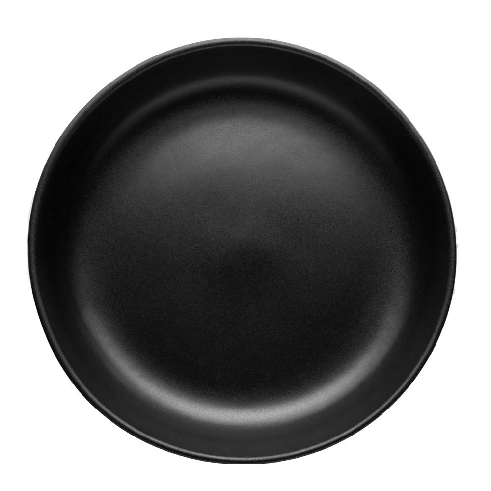 Nordic kitchen Salladsskål låg 25 cm Svart