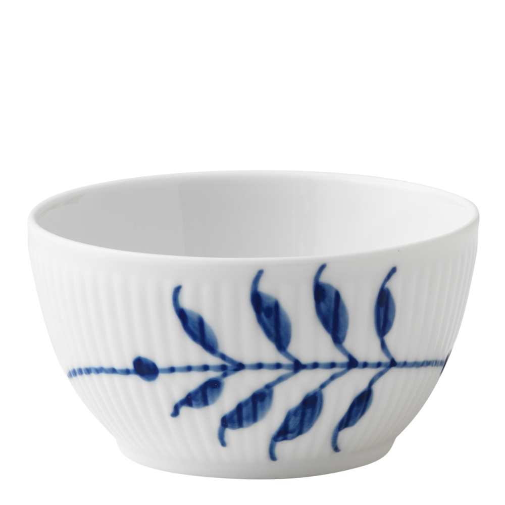Blue Fluted Mega Skål 15 cl