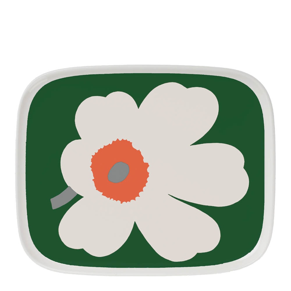 Oiva Unikko 60-års Jubileum Tallrik 15 cm Grön