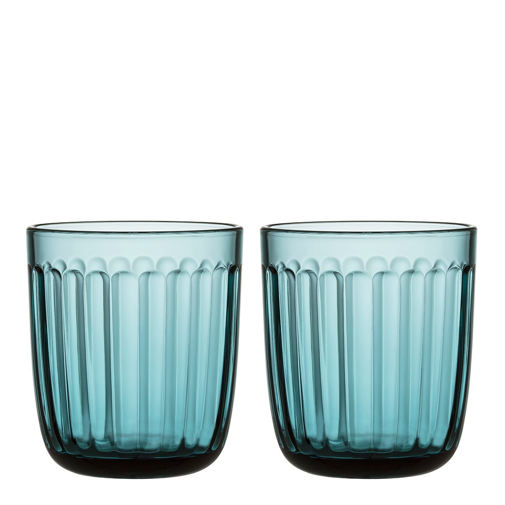 Raami Dricksglas 26 cl 2-pack Havsblå