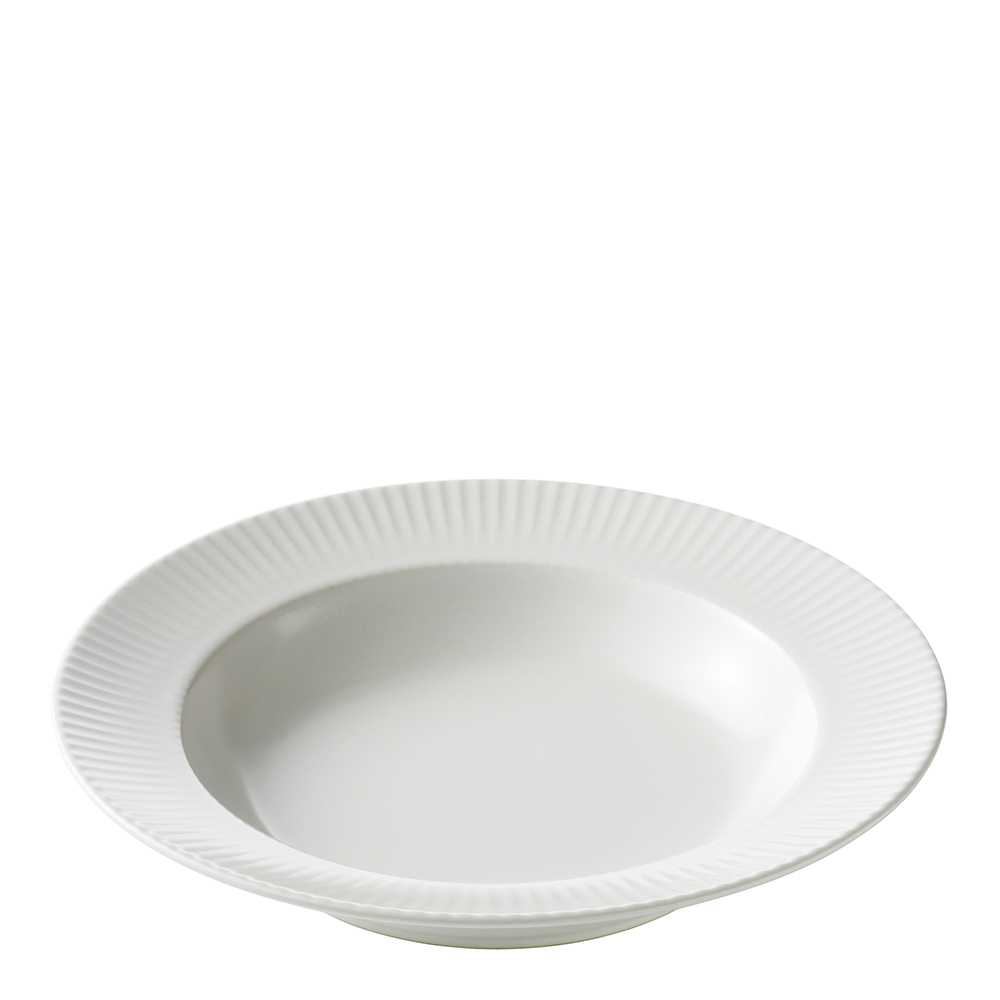 Groovy Sopptallrik 23 cm Vit
