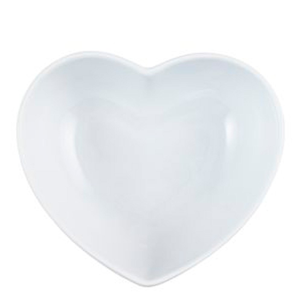 Hanne Skål Hjärtformad 250 ml Vit