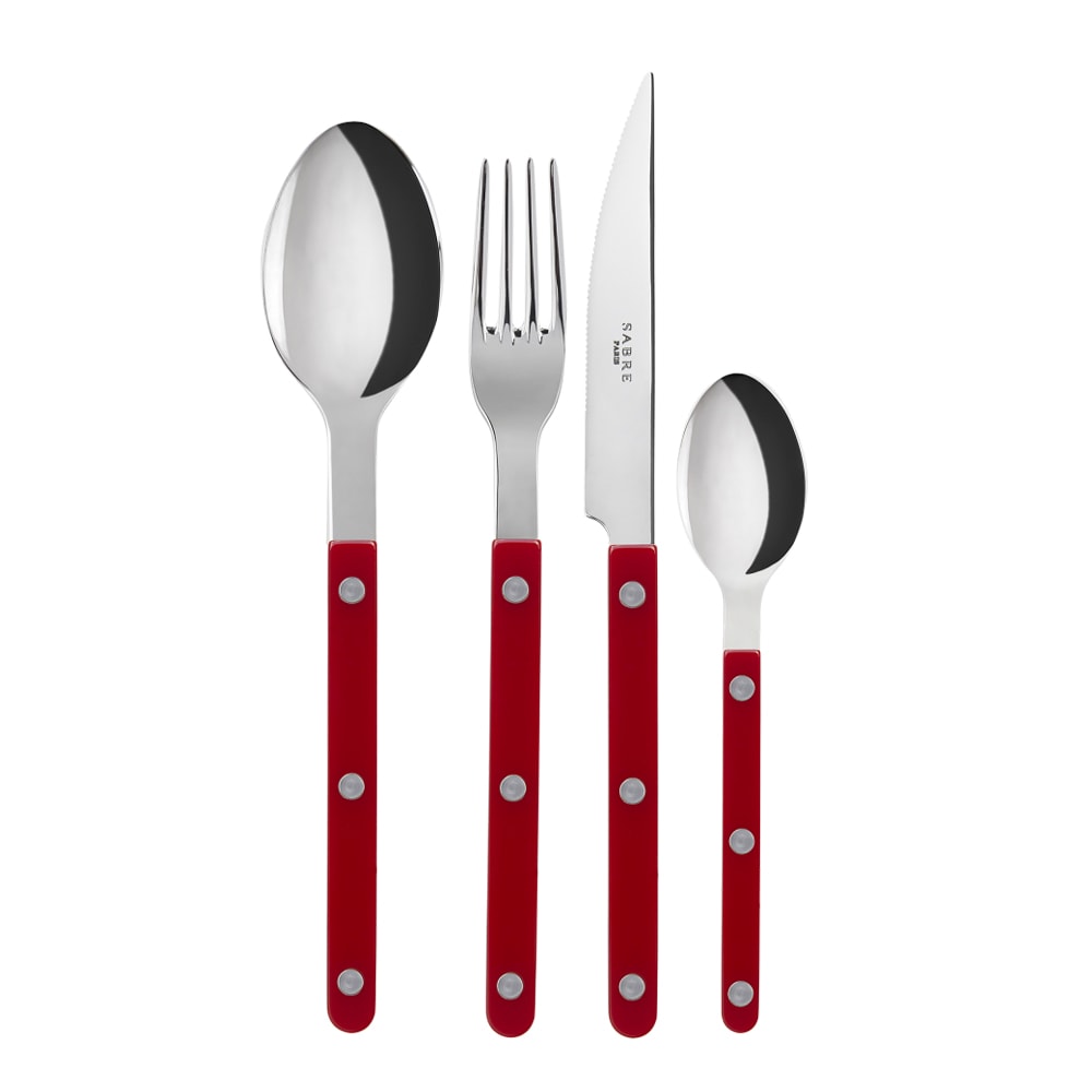 Bistrot Bestickset 4 delar Burgundy