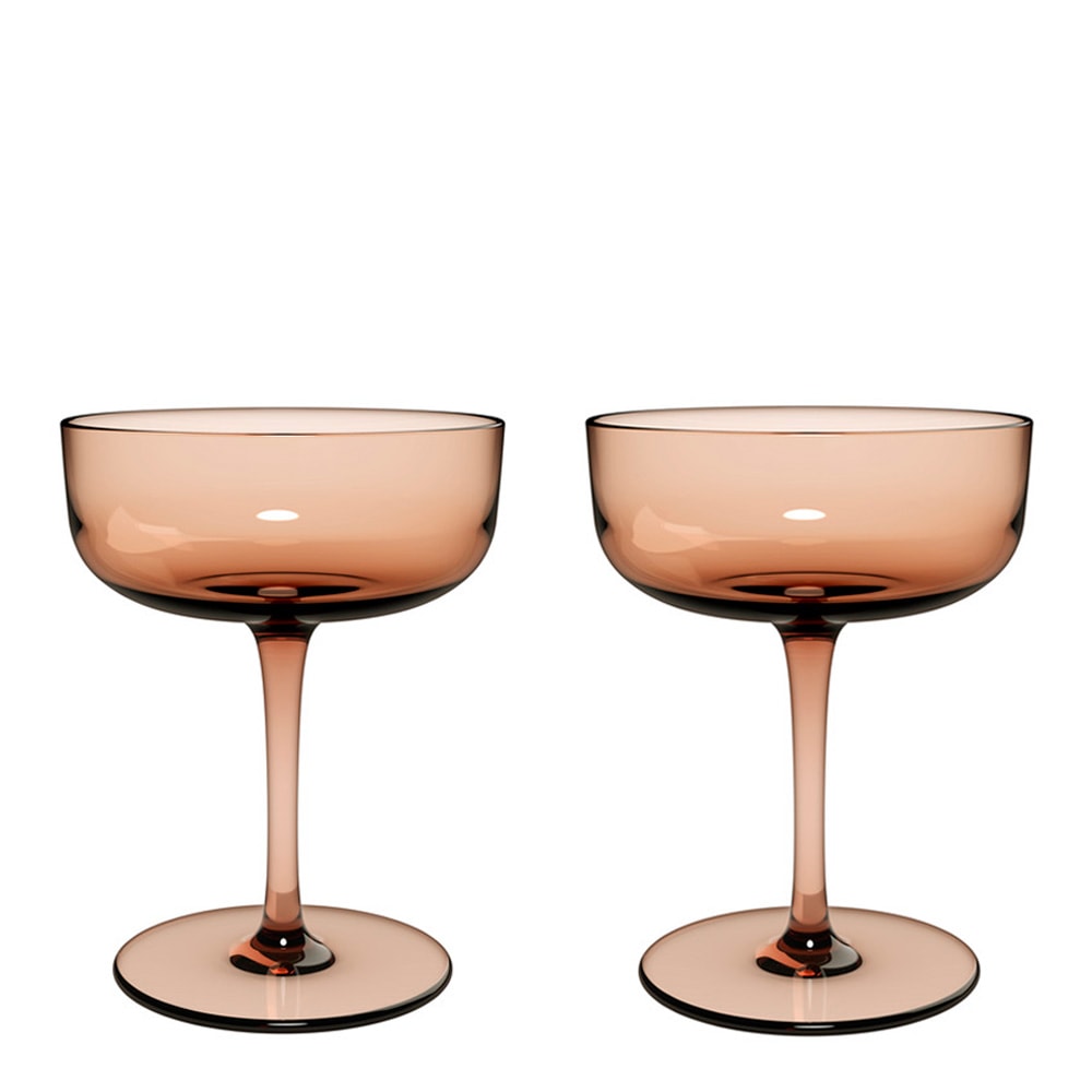 Champagneglas coupe 10 cl 2-pack Clay