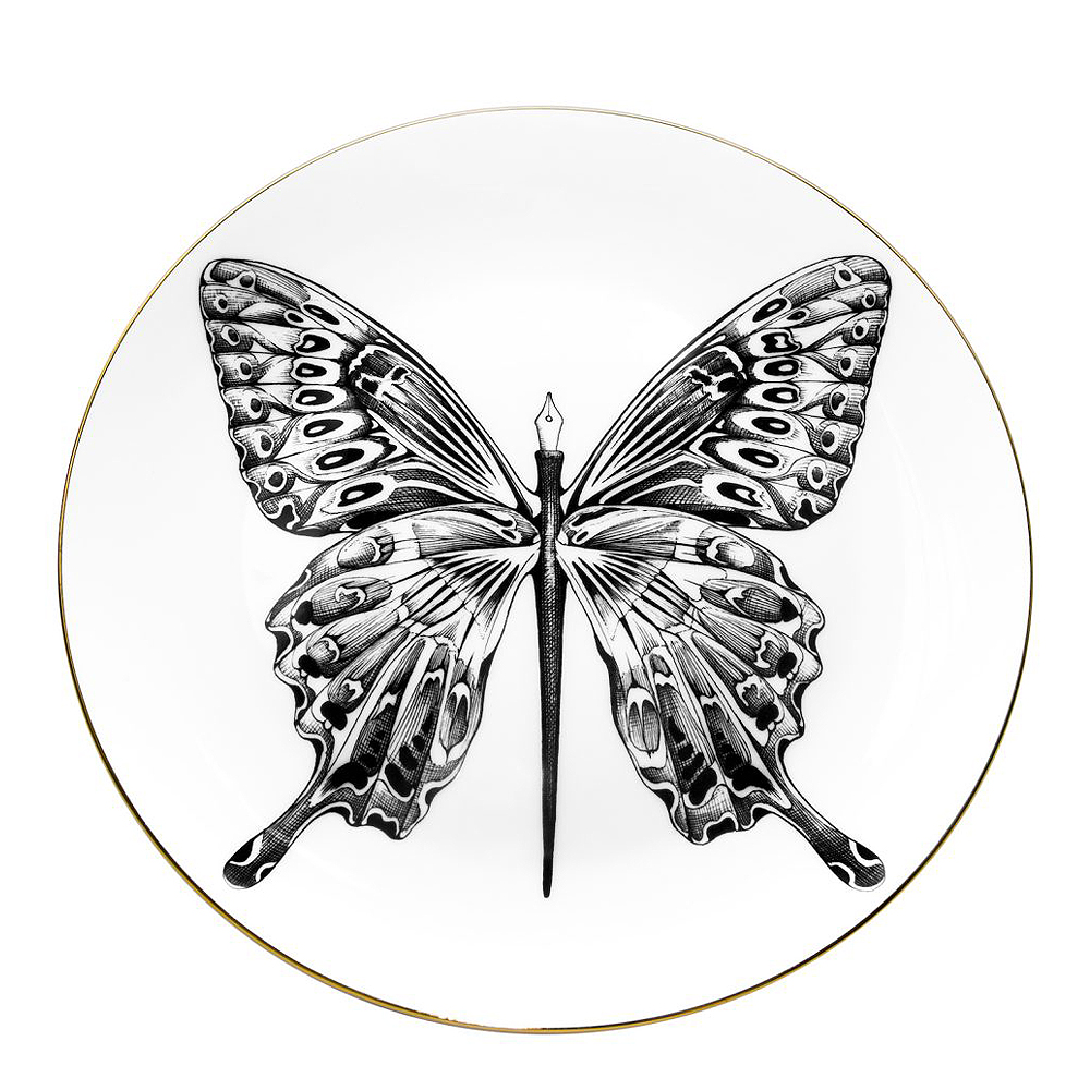 Perfect Plate Butterfly Pen 21 cm