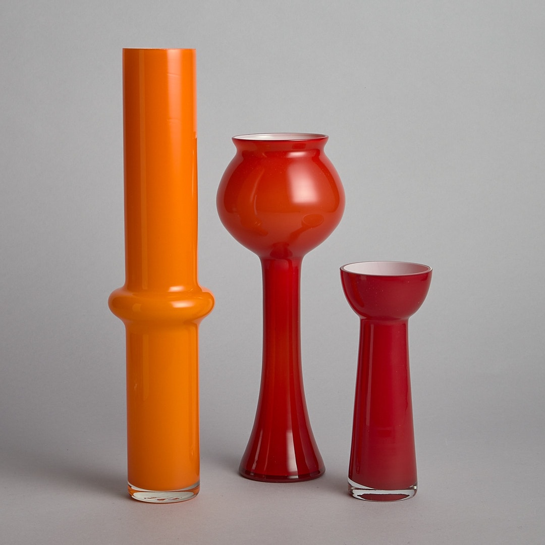 SÅLD Vaser PO Ström 3 st