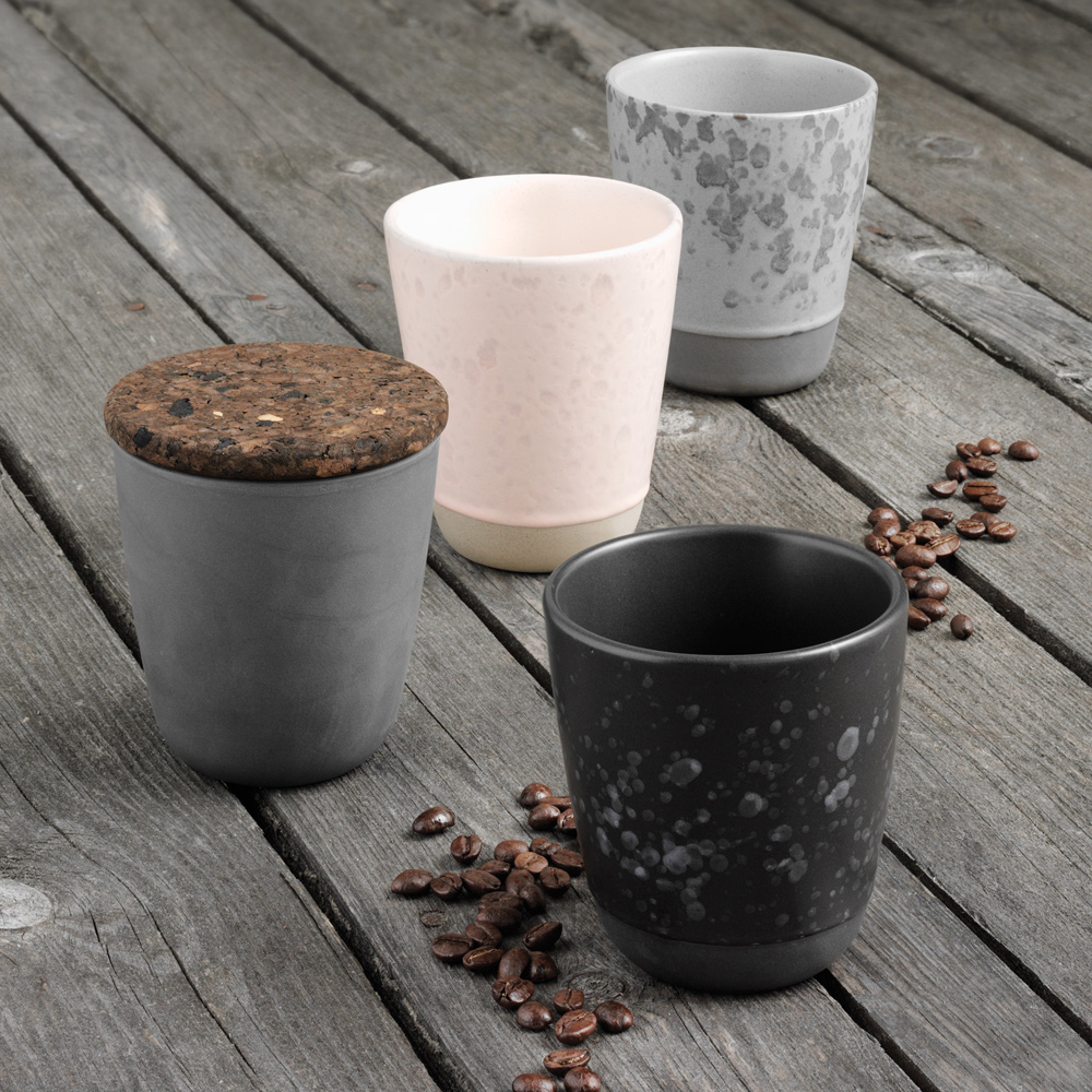 Raw Termomugg 25 cl Spotted Grey