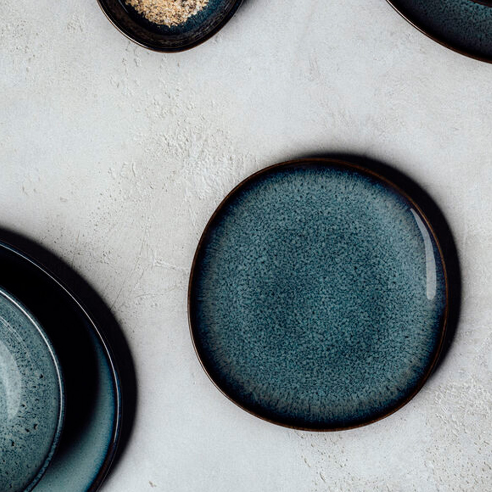 Lave Gris Assiett 17,5 cm Gr&aring;