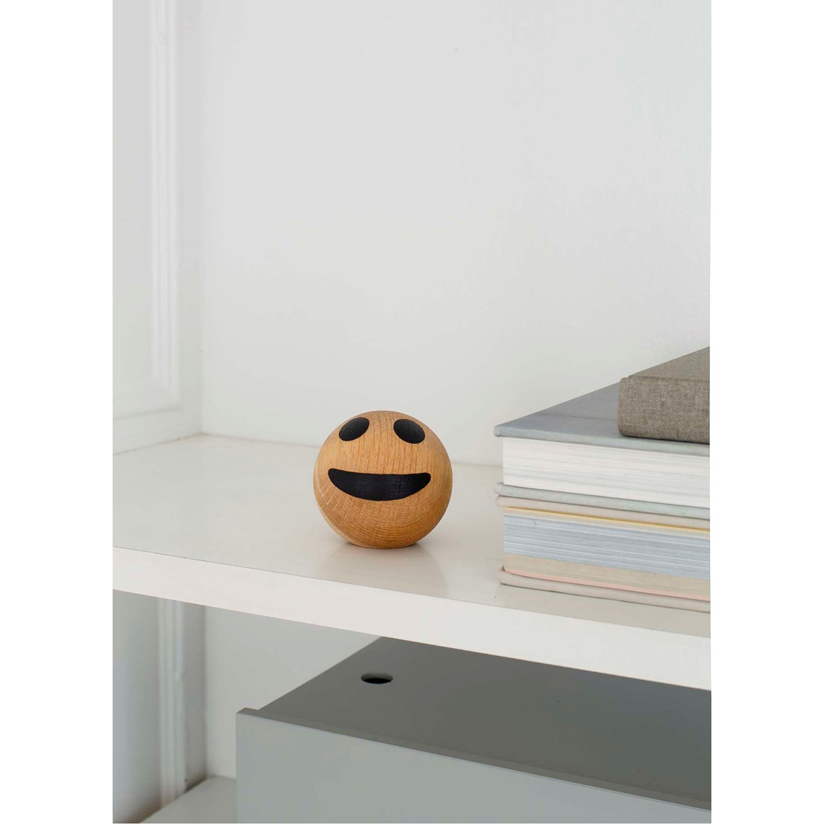 Emojiboll Ek 7 cm Smiley