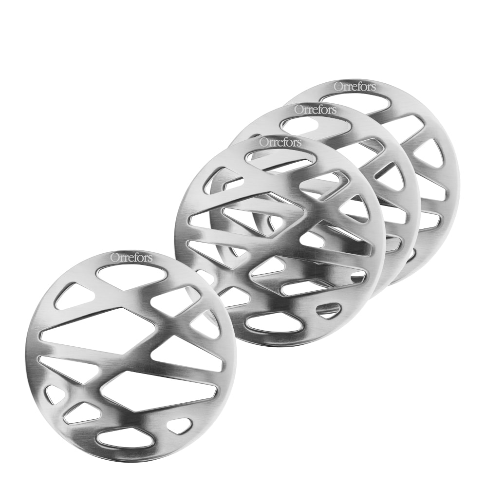 City Glasunderlägg 4-pack