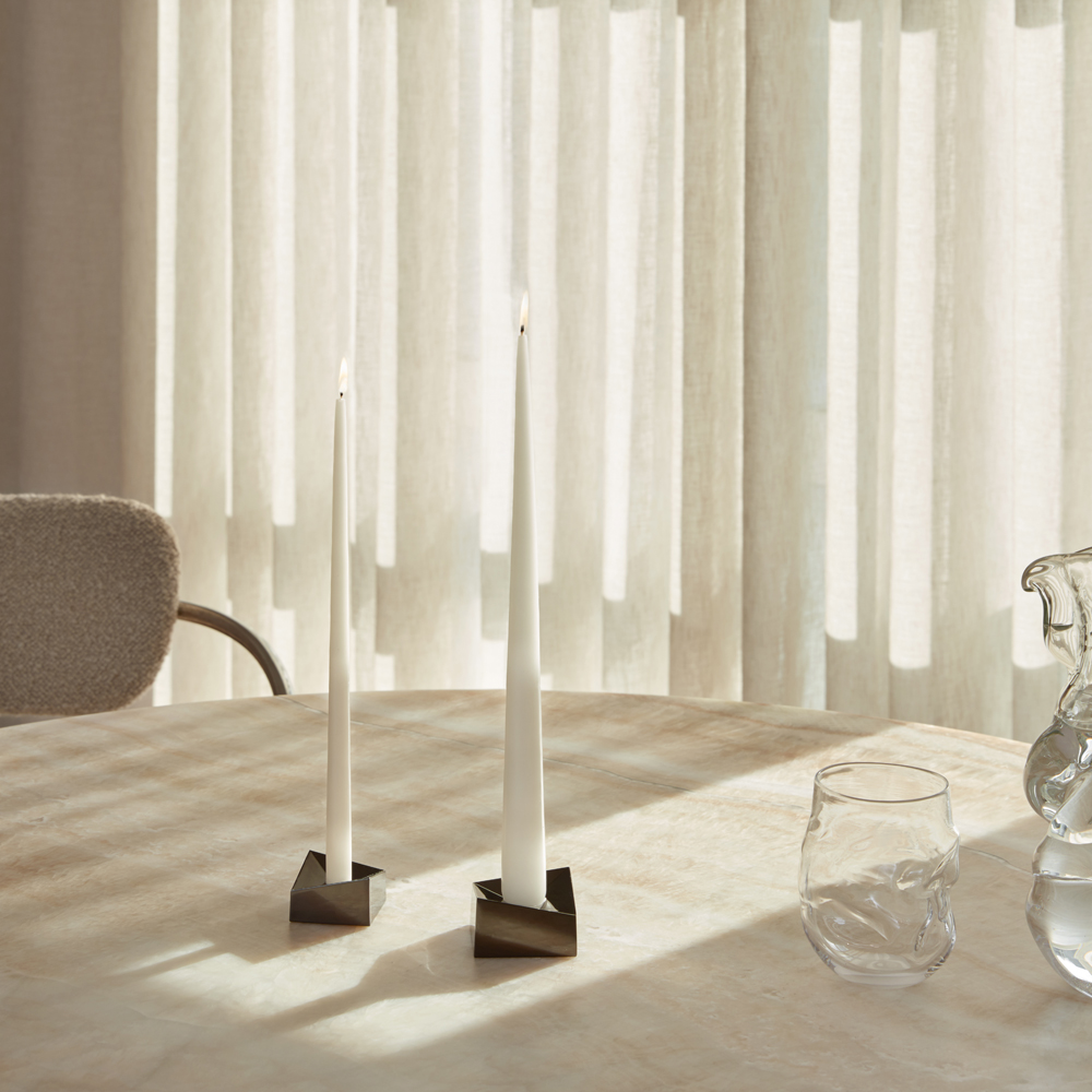 Stoff Nagel Reflect Ljustake 2,7x4,5 cm Svart Krom