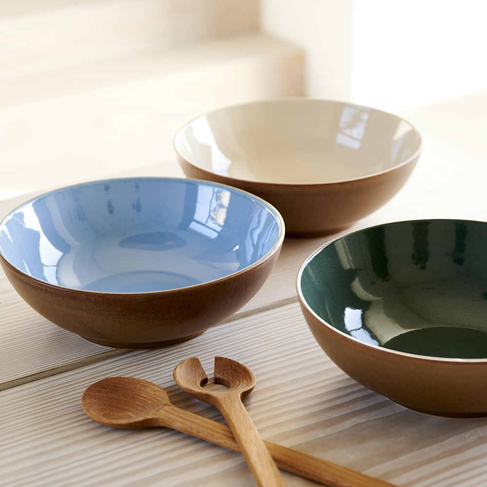 BITZ Salladsskål 30 cm Wood/Sand