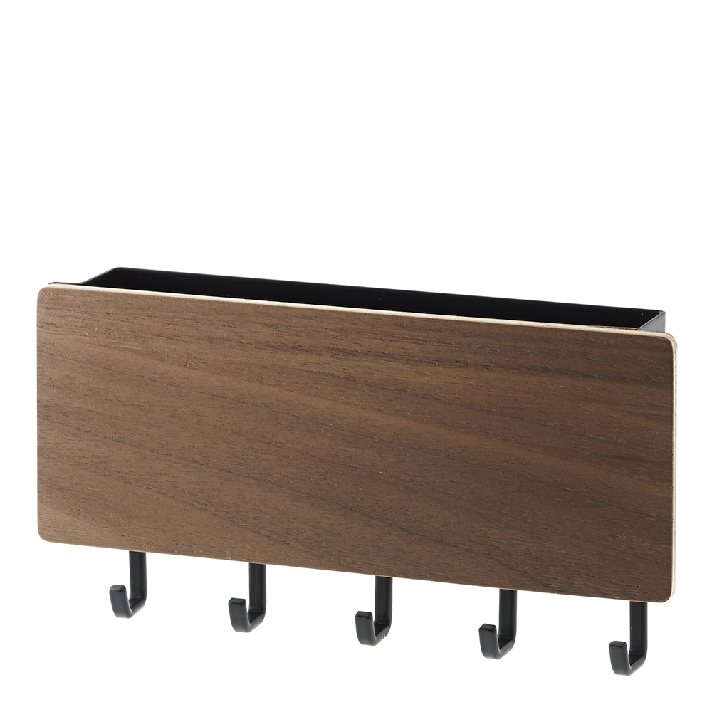 Rin Nyckelhållare med behållare 18x9,5 cm Svart