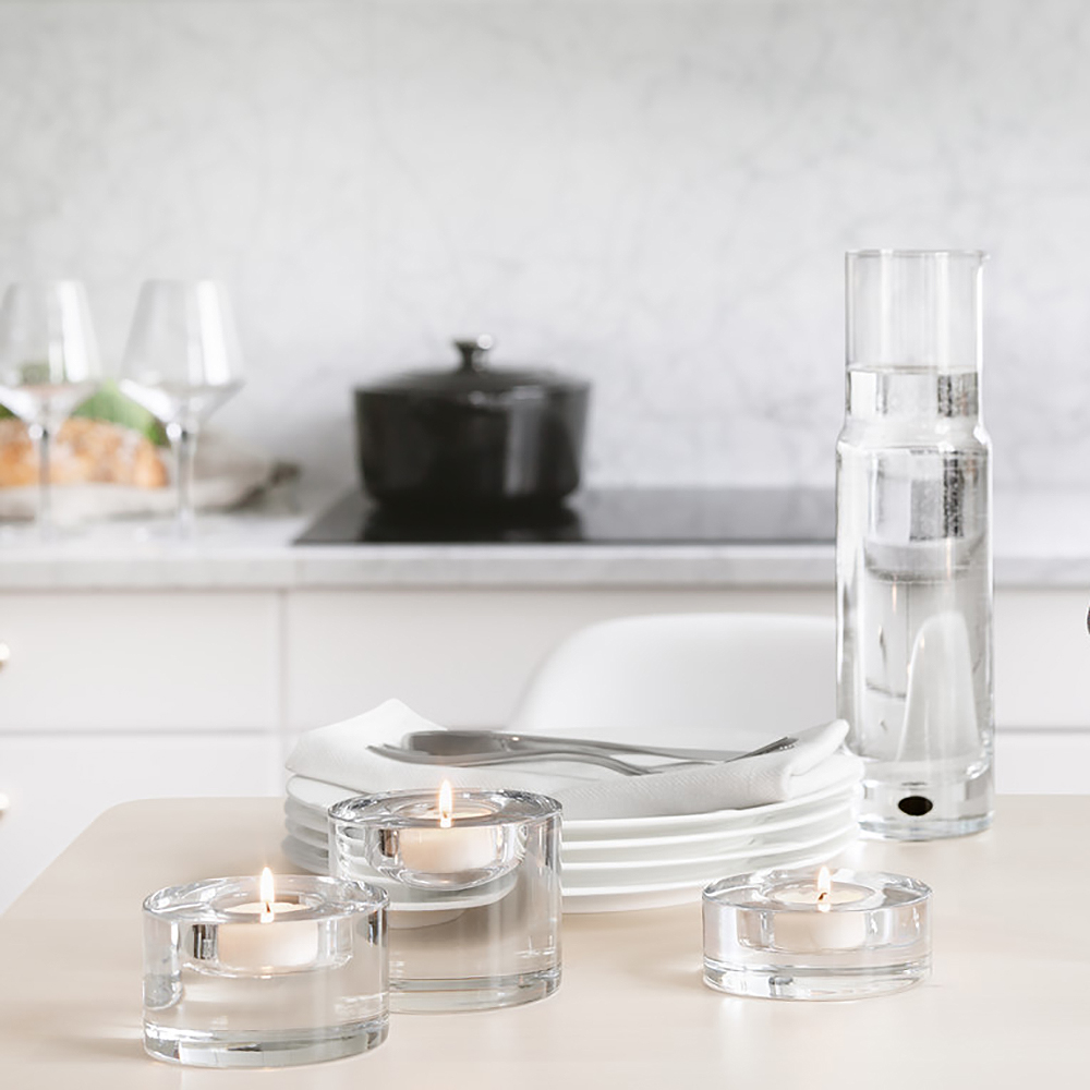 Puck Ljuslykta 9,7x3,6 cm Klar