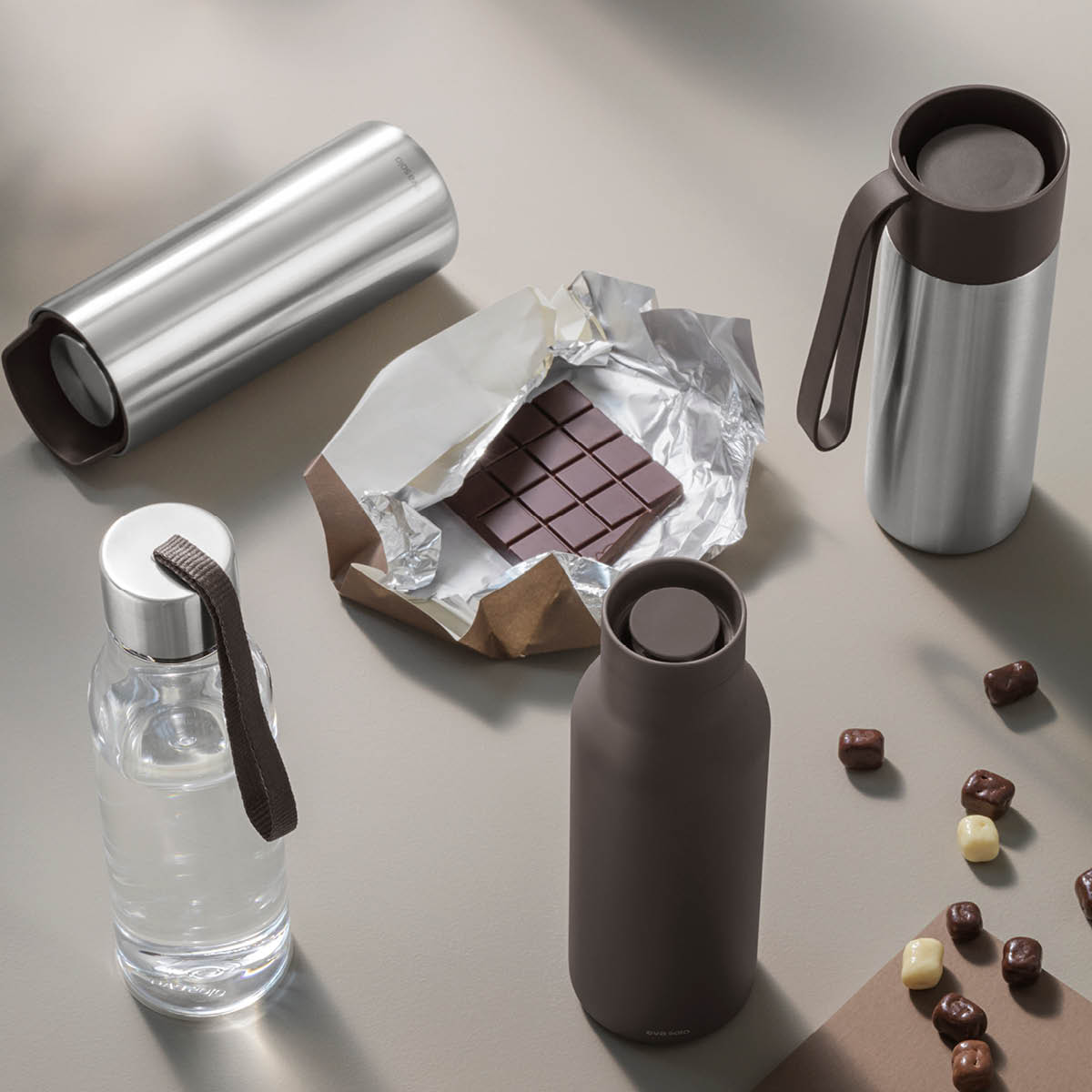 Dricksflaska 0,5 L Chocolate