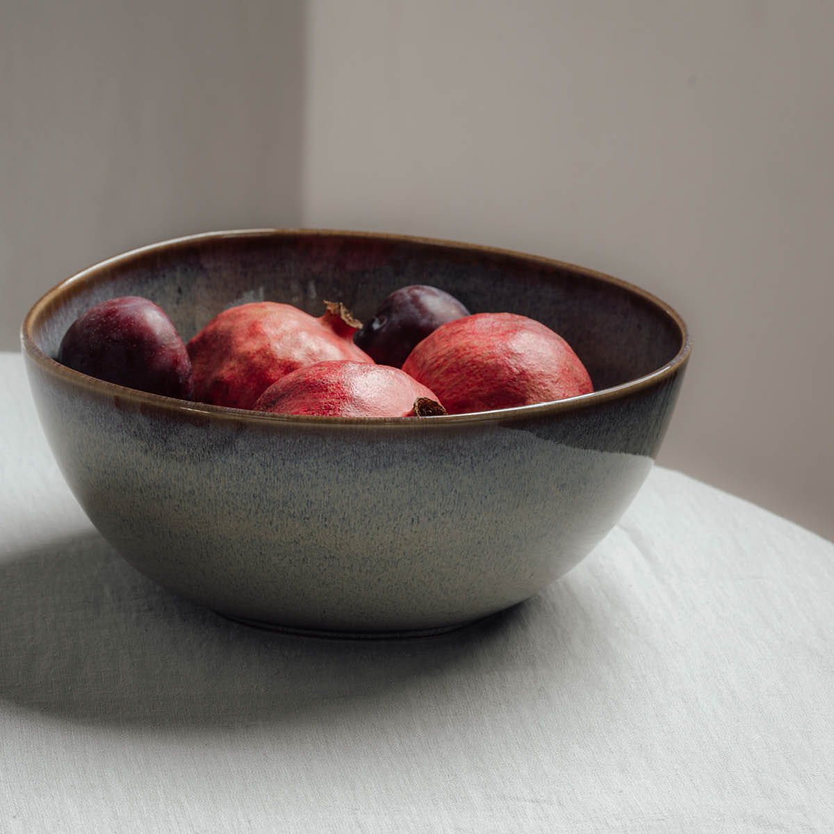 Lave Beige Serveringssk&aring;l 25 cm Beige