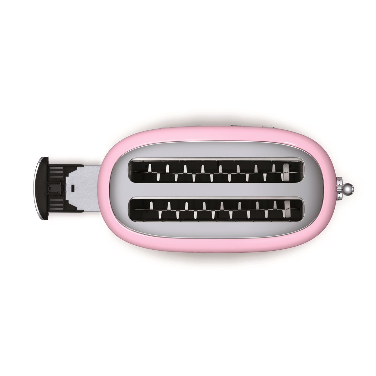 Smeg 50's Style Brödrost 4 skivor Rosa