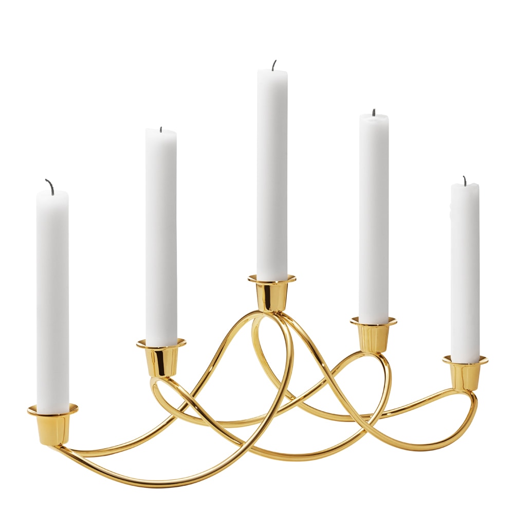 Harmony Ljusstake 5 ljus Mässing