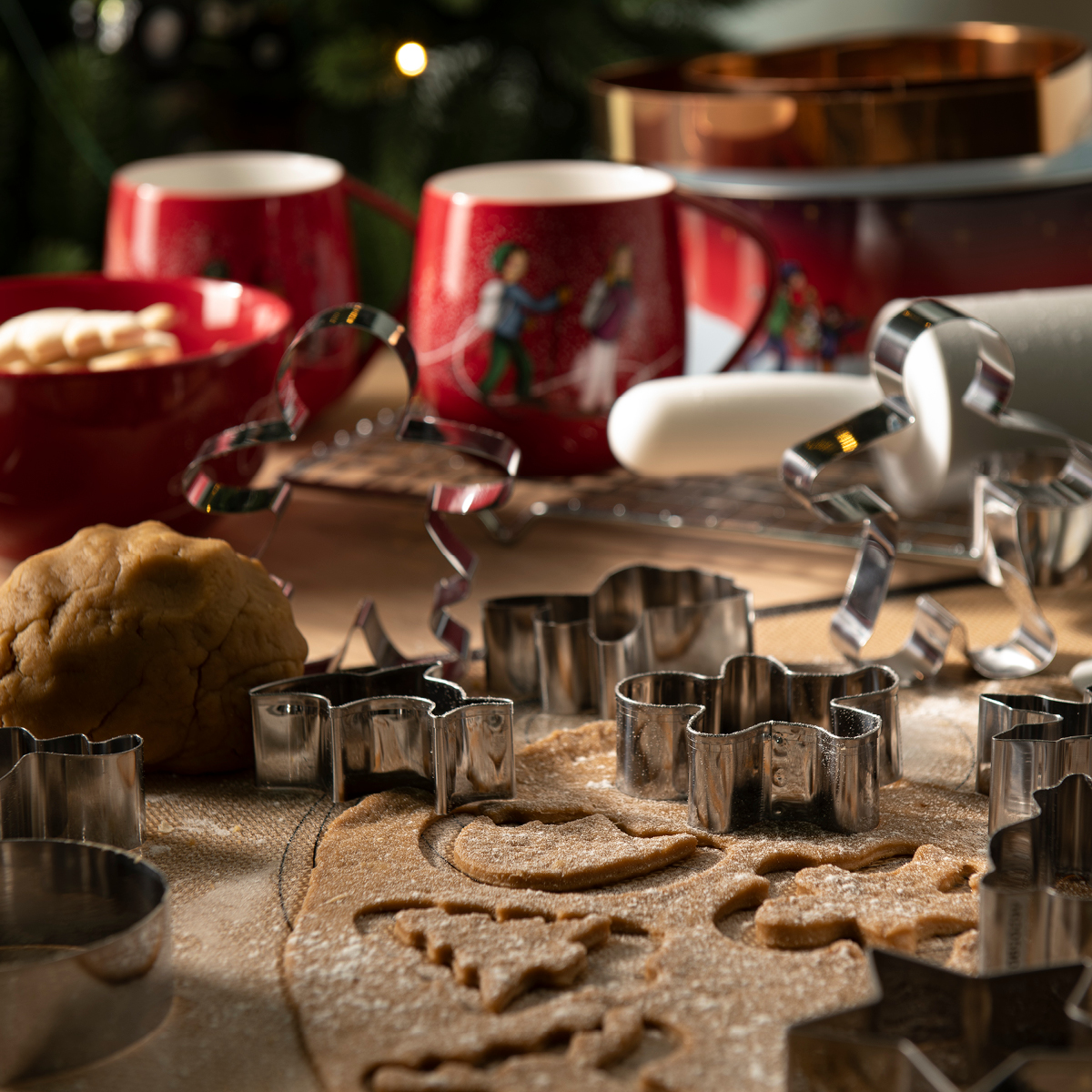 bAYk Pepparkaksform Fjäril Silver