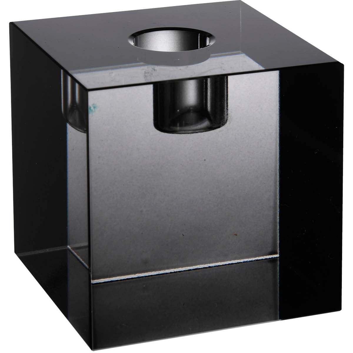 Milano Ljusstake Fyrkantig 8 cm Svart