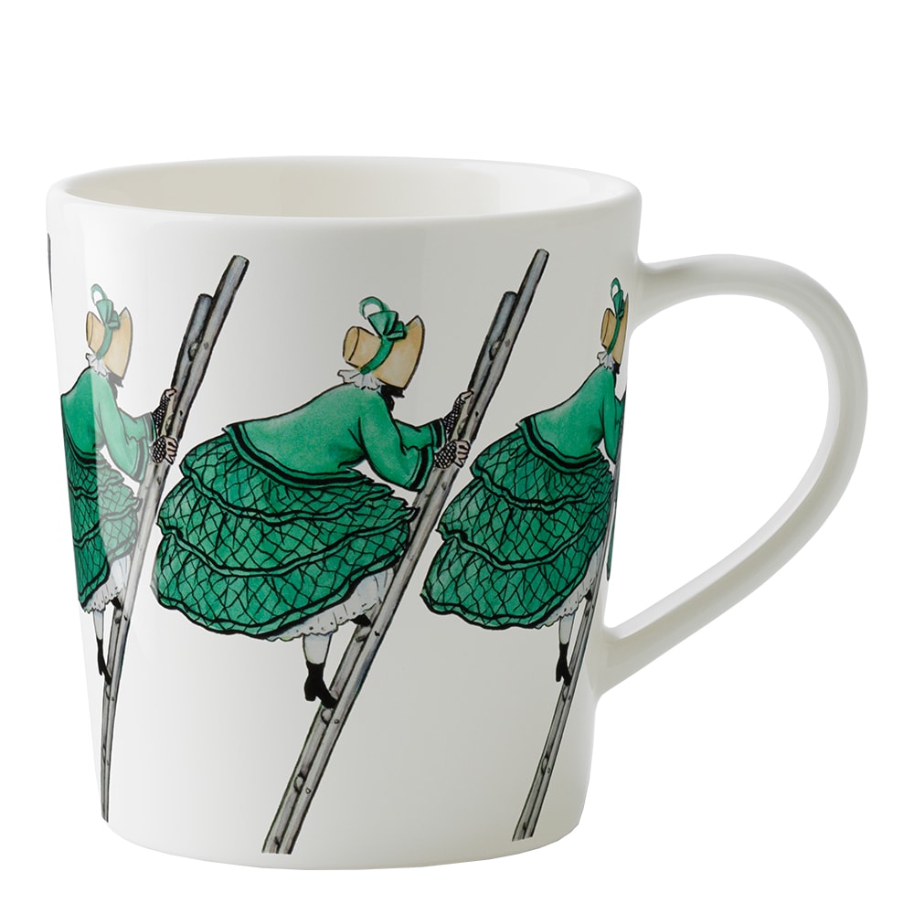 Elsa Beskow Mugg/öra 40 cl Tant Grön