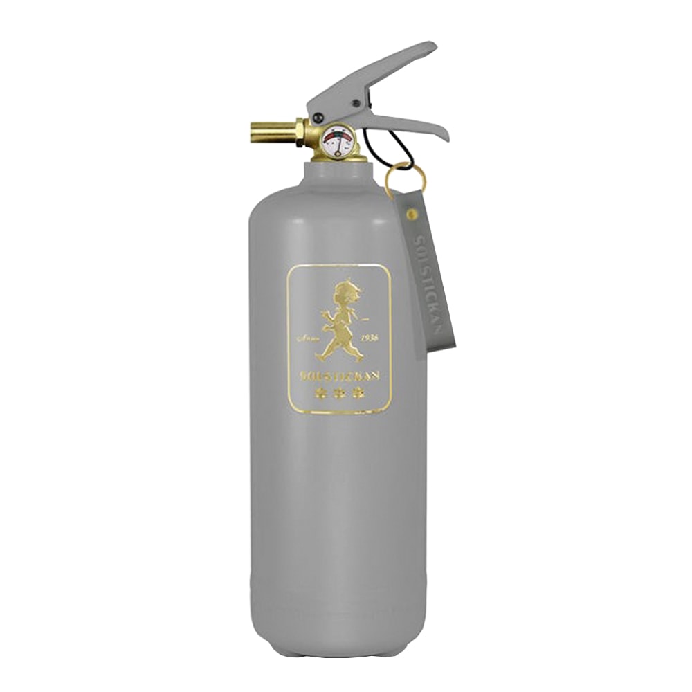 Solstickan Brandsläckare 2 kg Grå/Guld