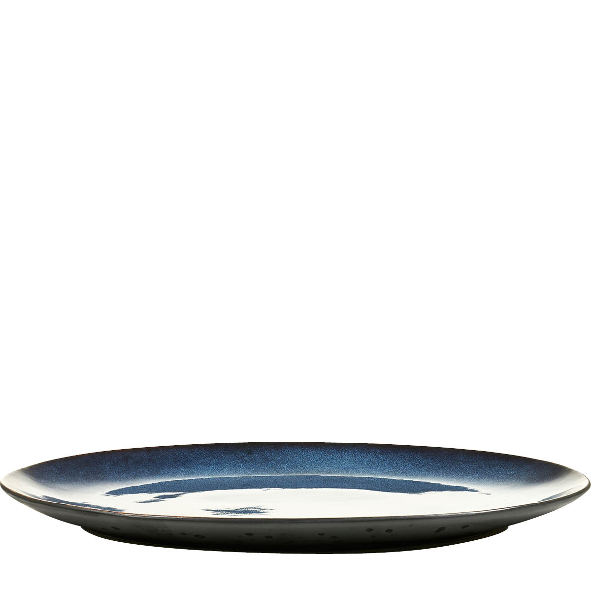 Fat Oval 45x34 cm Mörkblå