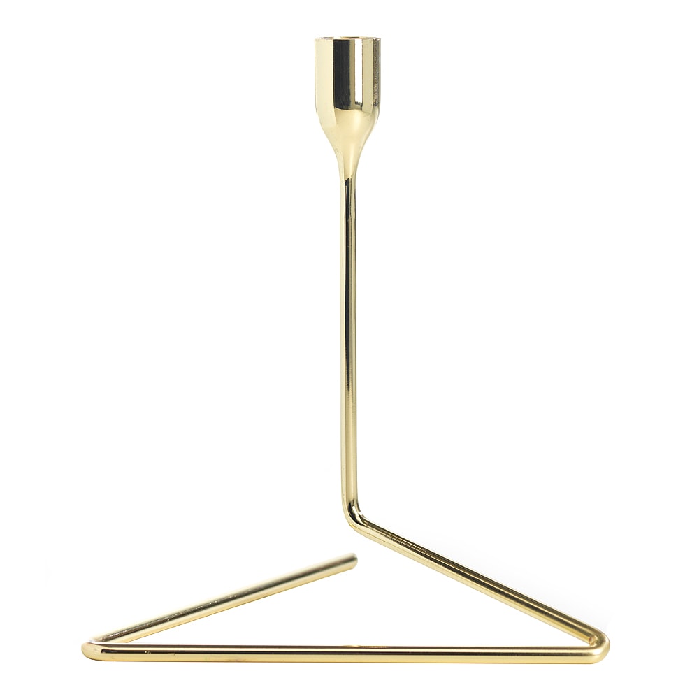 Puzzle Ljusstake 20 cm Guld