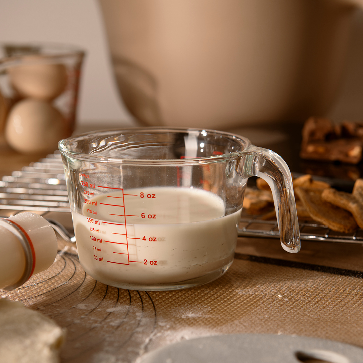 bAYk Måttbägare 0,25L Klar