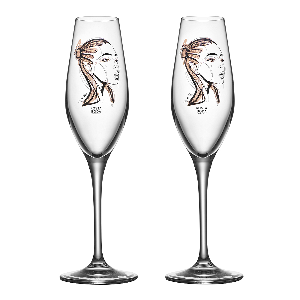 All About You Champagneglas 2-pack Forever Yours