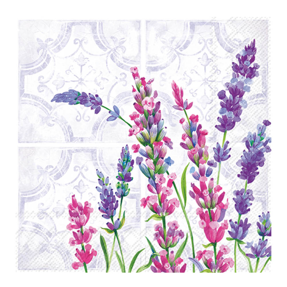 Servett 33x33cm 20-pack  Lavender