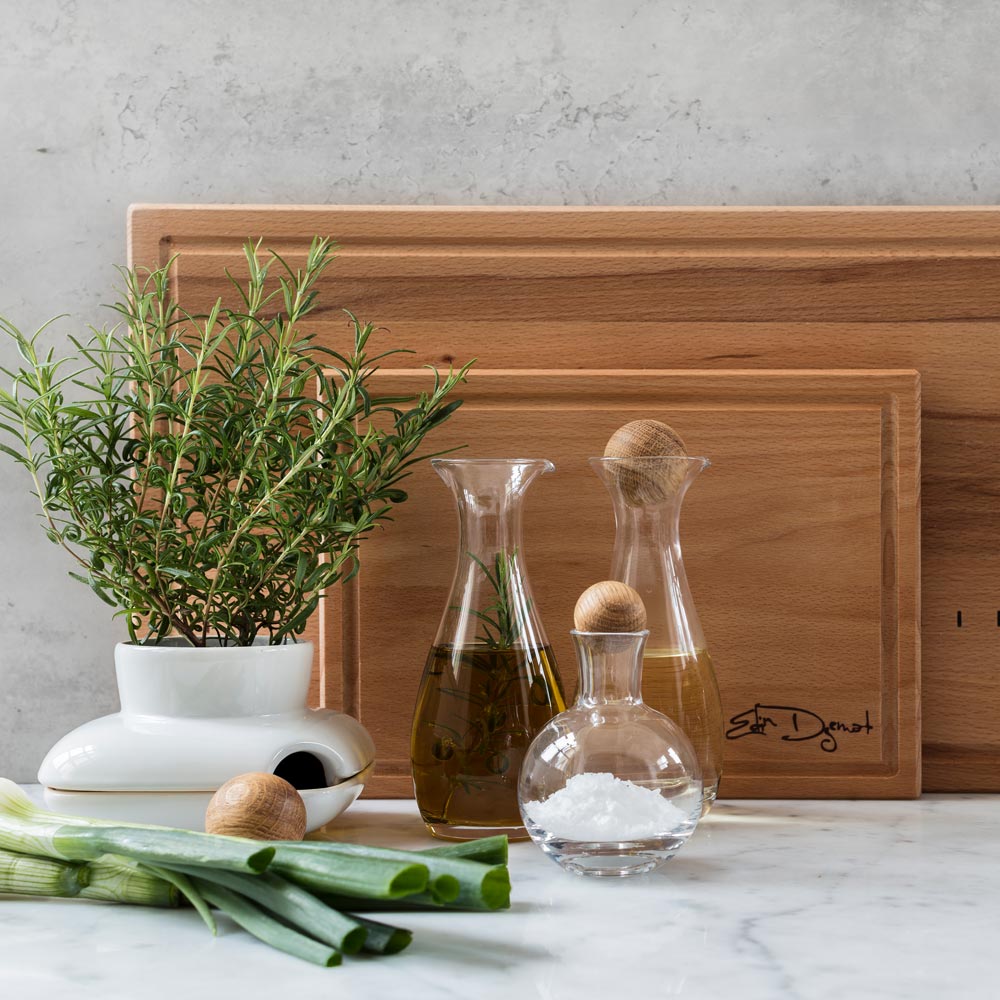 Nature Olja-/Vinägerflaska Ekkork 2-pack