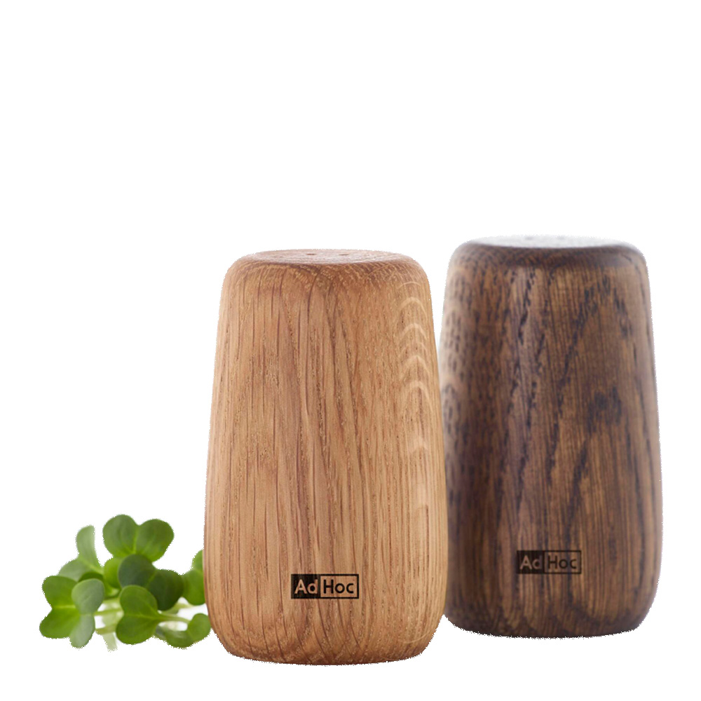 Yoko Salt- & pepparströare 7,5 cm 2-pack Brun