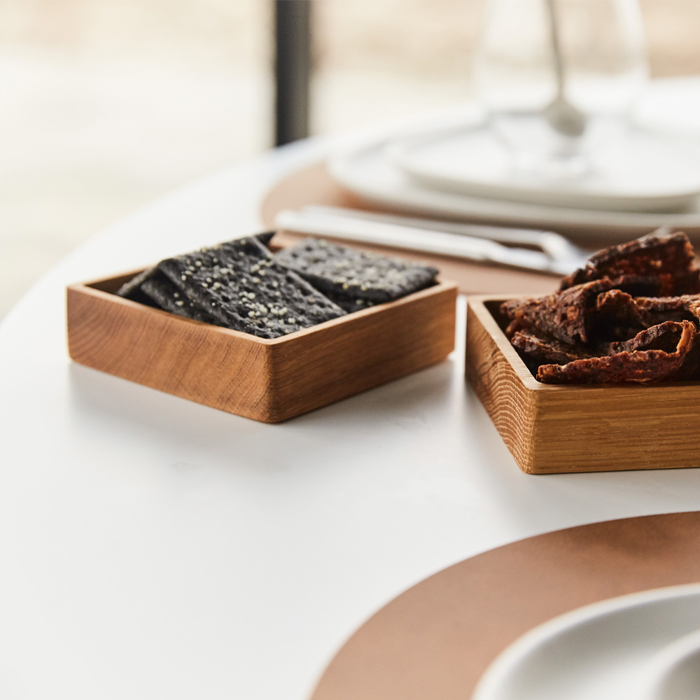 Wood Box Square S Natur Ek