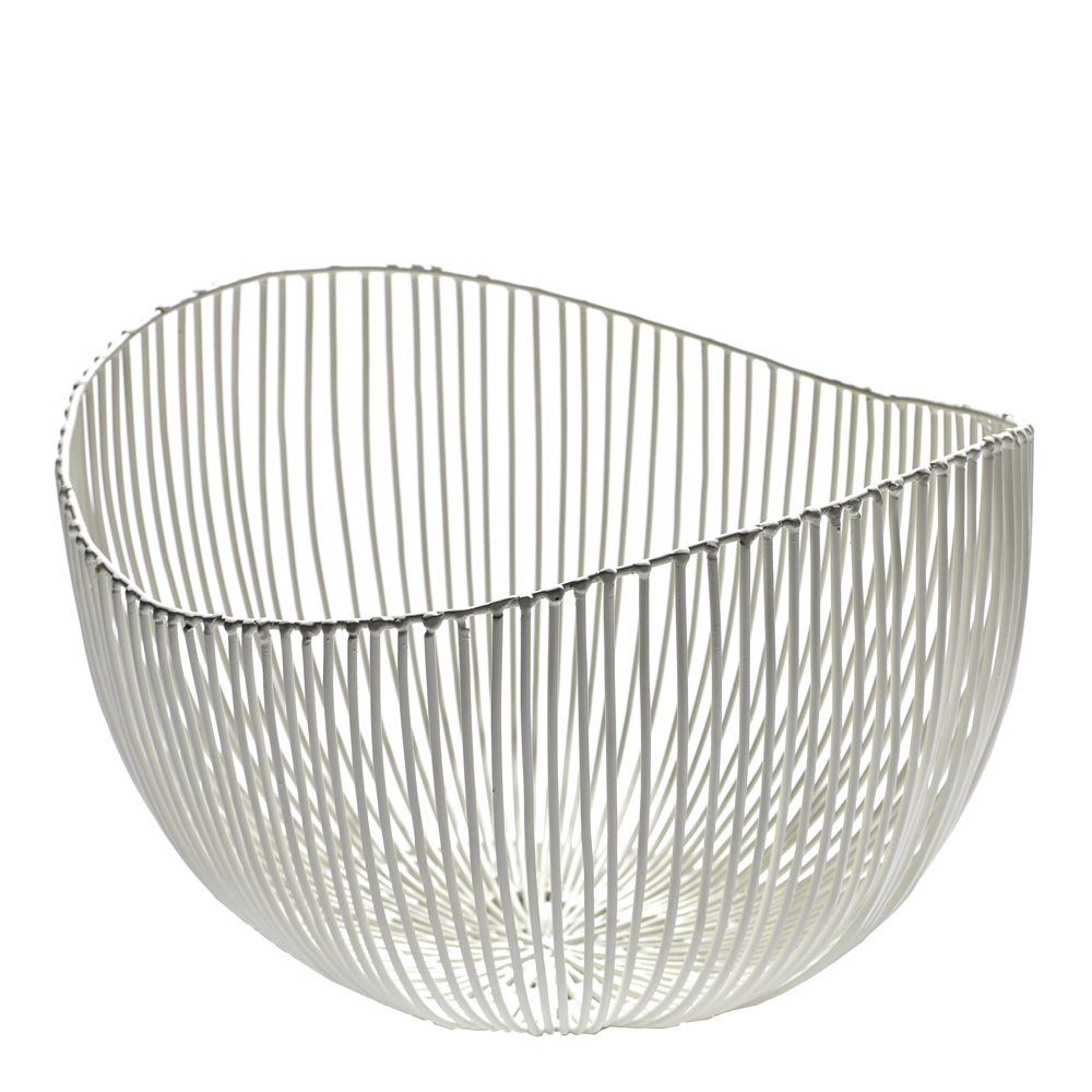 Antonino Trådkorg 31 cm Vit