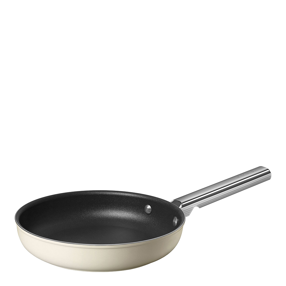 Smeg 50's Style Stekpanna 24 cm Creme